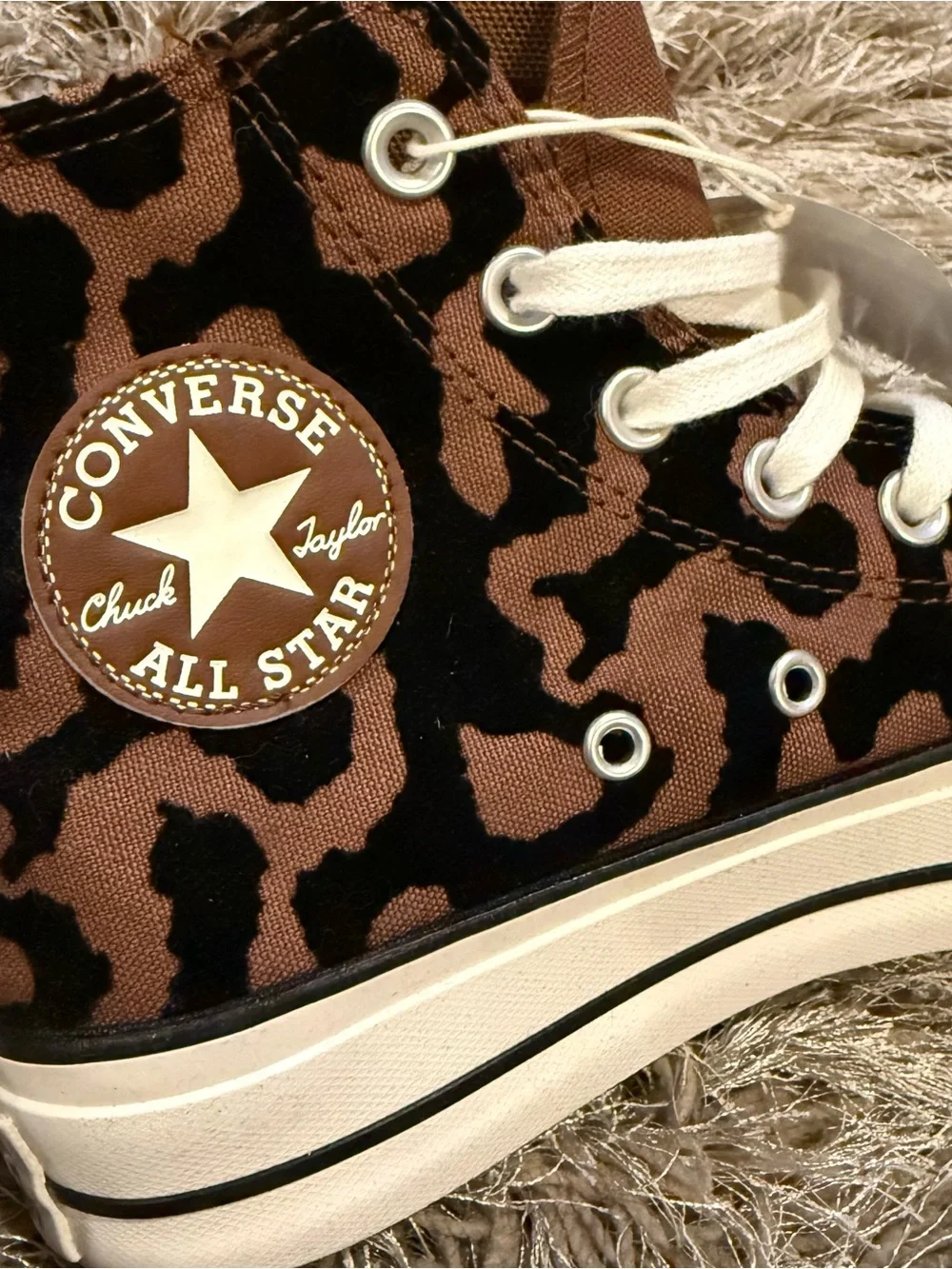 Converse Chuck Taylor Lift High Top Platform Sneaker Bear Nap - Picture 7 of 14